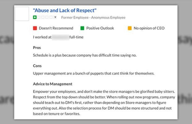 Funny Glassdoor Reviews