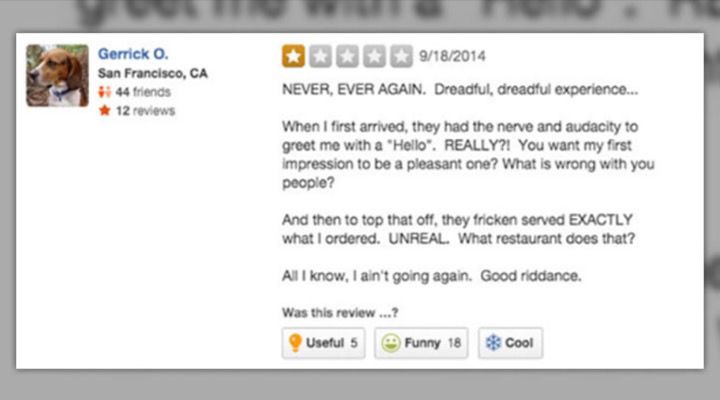 Yelp Reviews